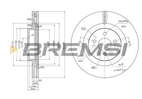 Bremsi CD7532V - BRAKE PADS