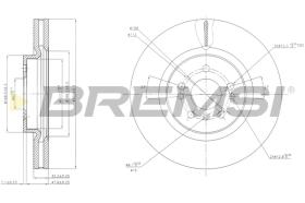 Bremsi CD7533V - BRAKE PADS