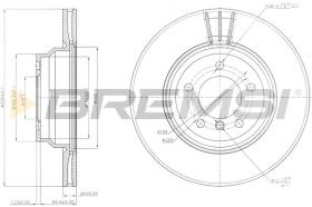 Bremsi CD7535V - BRAKE PADS