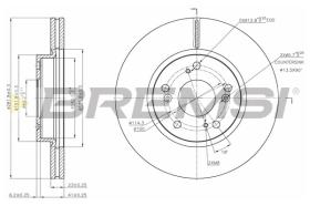 Bremsi CD7539V - BRAKE PADS