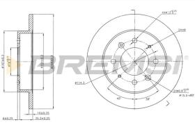 Bremsi CD7541S - BRAKE PADS