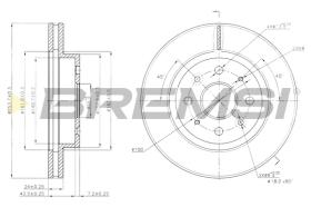 Bremsi CD7542V - BRAKE PADS