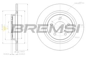 Bremsi CD7547S - BRAKE PADS