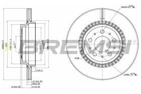 Bremsi CD7551V - BRAKE PADS