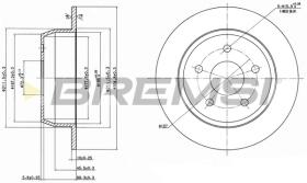 Bremsi CD7553S - BRAKE PADS