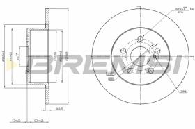 Bremsi CD7556S - BRAKE PADS