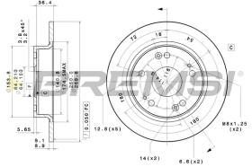 Bremsi CD7558S - BRAKE PADS