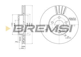 Bremsi CD7559V - BRAKE PADS