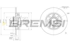 Bremsi CD7561S - BRAKE PADS