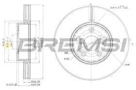 Bremsi CD7575V - BRAKE PADS