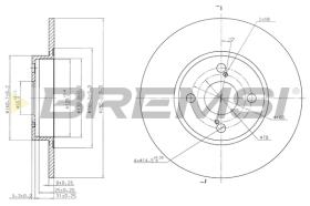 Bremsi CD7576S - BRAKE PADS