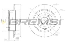 Bremsi CD7578S - BRAKE PADS