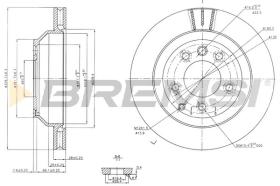 Bremsi CD7580V - BRAKE PADS