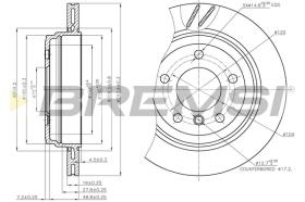 Bremsi CD7581V - BRAKE PADS