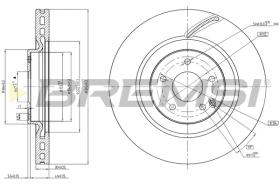 Bremsi CD7585V - BRAKE PADS