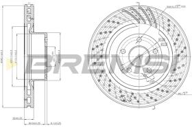 Bremsi CD7586V - BRAKE PADS