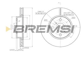 Bremsi CD7587V - BRAKE PADS