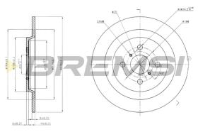 Bremsi CD7588S - BRAKE PADS