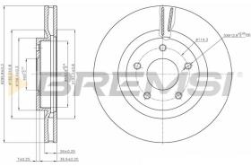 Bremsi CD7589V - BRAKE PADS