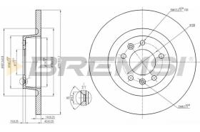 Bremsi CD7602S - BRAKE PADS