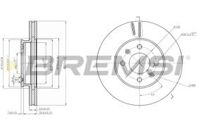 Bremsi CD7603V - BRAKE PADS