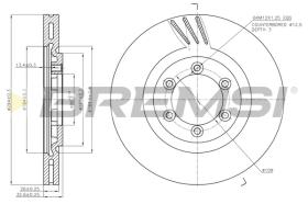 Bremsi CD7605V - BRAKE PADS