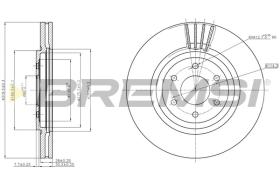 Bremsi CD7611V - BRAKE PADS