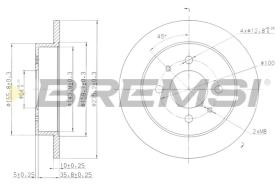 Bremsi CD7613S - BRAKE PADS