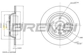 Bremsi CD7616S - BRAKE PADS