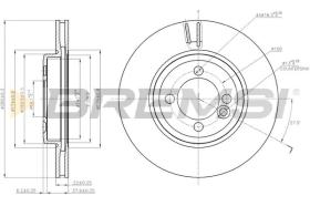 Bremsi CD7617V - BRAKE PADS