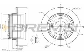 Bremsi CD7618S - BRAKE PADS