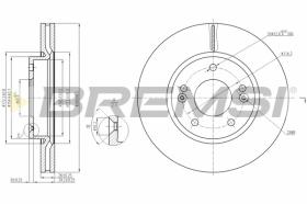 Bremsi CD7619V - BRAKE PADS