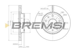 Bremsi CD7620V - BRAKE PADS