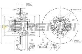 Bremsi CD7623S - BRAKE PADS