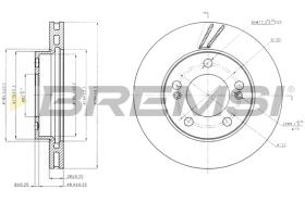 Bremsi CD7627V - BRAKE PADS