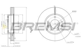 Bremsi CD7629V - BRAKE PADS