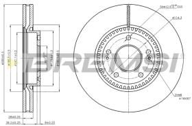 Bremsi CD7630V - BRAKE PADS