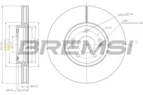 Bremsi CD7631V - BRAKE PADS