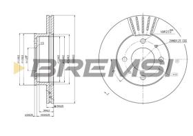 Bremsi CD7632V - BRAKE PADS