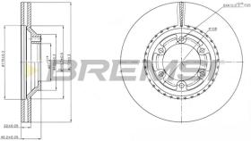 Bremsi CD7633V - BRAKE PADS