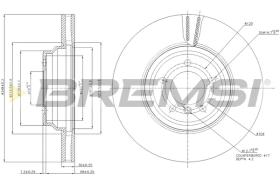 Bremsi CD7634V - BRAKE PADS