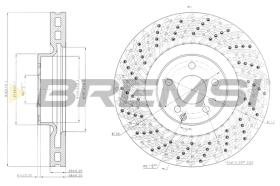 Bremsi CD7637V - BRAKE PADS