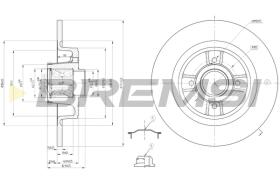 Bremsi CD7641S - BRAKE PADS