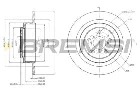 Bremsi CD7647S - BRAKE PADS