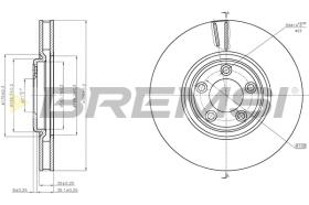 Bremsi CD7648V - BRAKE PADS