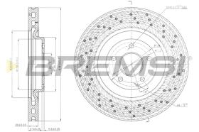 Bremsi CD7650V - BRAKE PADS