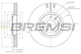 Bremsi CD7652V - BRAKE PADS