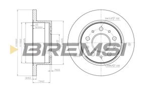 Bremsi CD7653S - BRAKE PADS