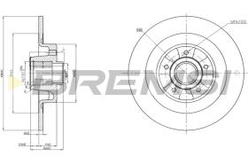 Bremsi CD7654S - BRAKE PADS