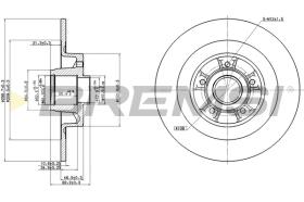 Bremsi CD7655S - BRAKE PADS